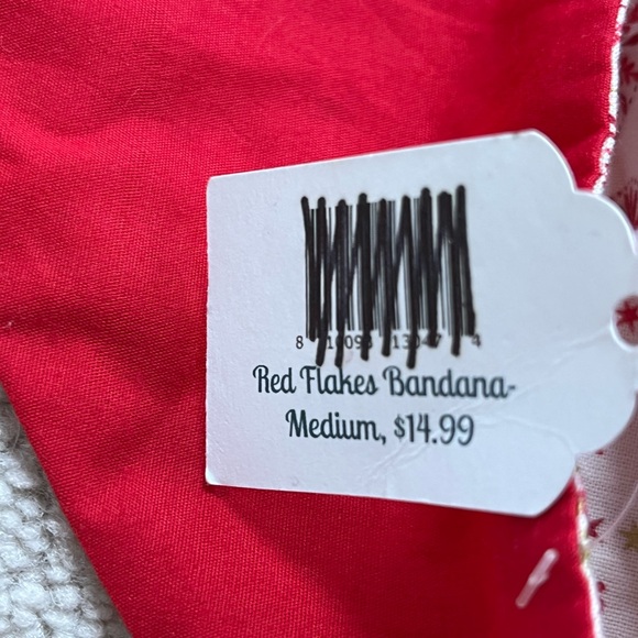 Dog lover SET Eddie Bauer Classic Dark Red Vest/Flannel LINED+bandanna+Book SzL - Picture 14 of 16